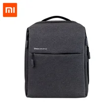 Xiao mi рюкзак mi nimalist городской жизни стиль полиэстер рюкзаки для школы Бизнес Путешествия мужская сумка большой емкости
