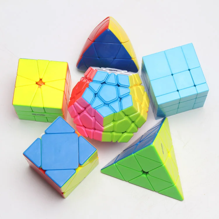 Moyu Mastermorphix Mirror Cube Pyraminx 3x3x3 Stickerless Magic Cube