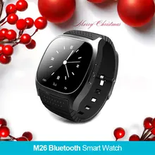 

Smart Watch M26 Sport Bluetooth Smart Watch Luxury Wristwatch M26 with Dial SMS Remind Pedometer for IOS Android Phone