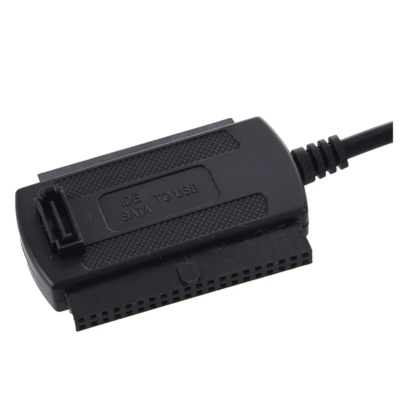 3 в 1 USB 2 0 к IDE SATA 5/3 5 ''жесткий диск HD HDD адаптер конвертер кабель черный|Чехлы для