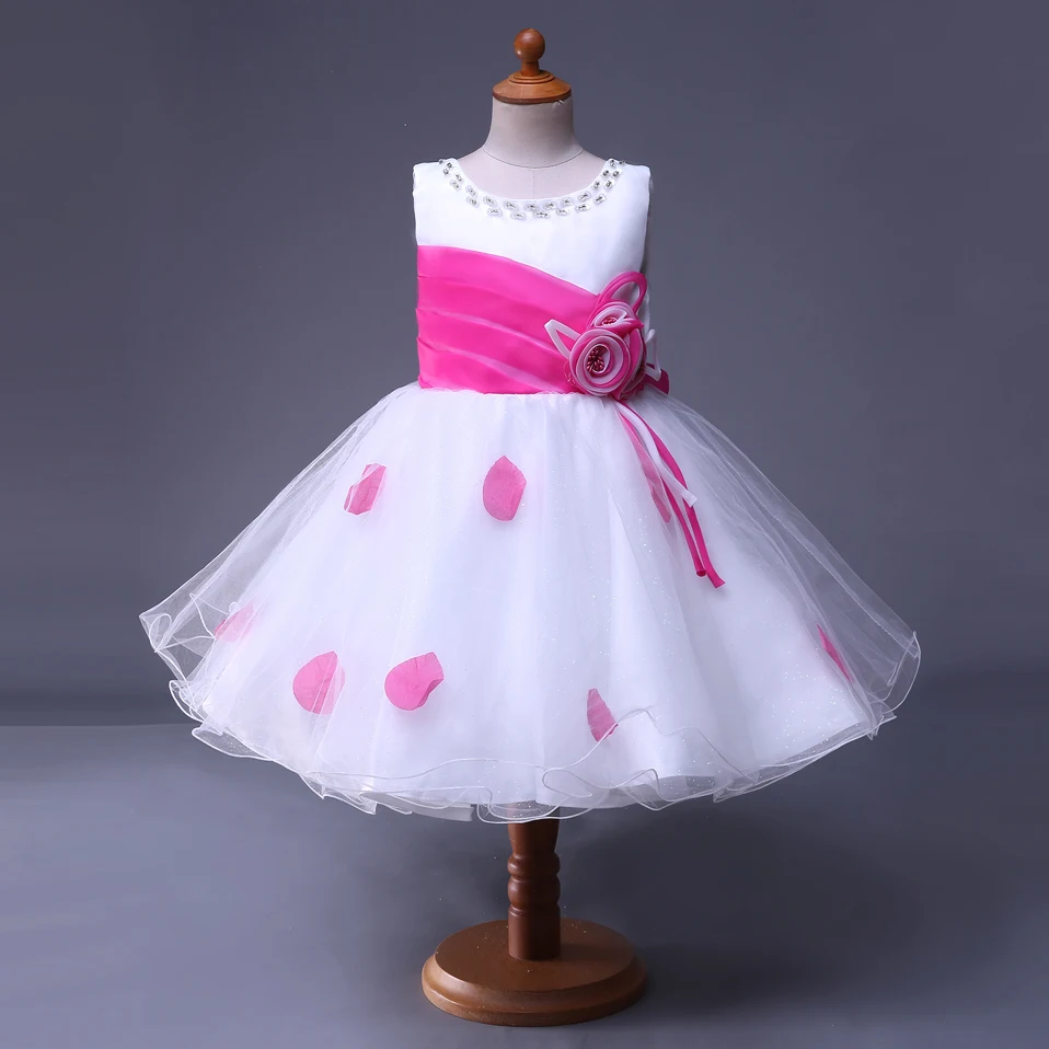 hot pink kids dress
