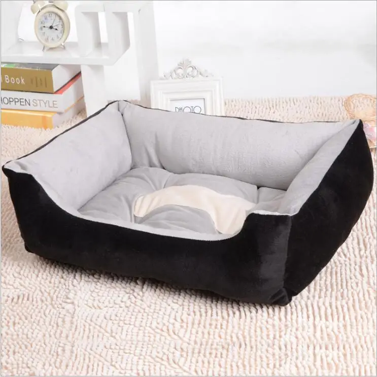 Различные Размеры большая собака Lounger кровать питомник Коврики мягкие Волокно