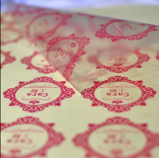 full color adhesive custom transparent clear label sticker printing Sticker Packing Labels wtih logo 1000pcs/lot | Канцтовары для