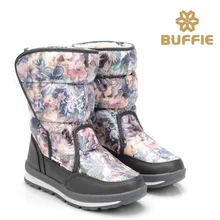 2016 New Arrival Women Winter Snow Boots Floral Thickening Sleeve Snow Boots Size 27-41 Available Women Fashion Snow Boot Shoes