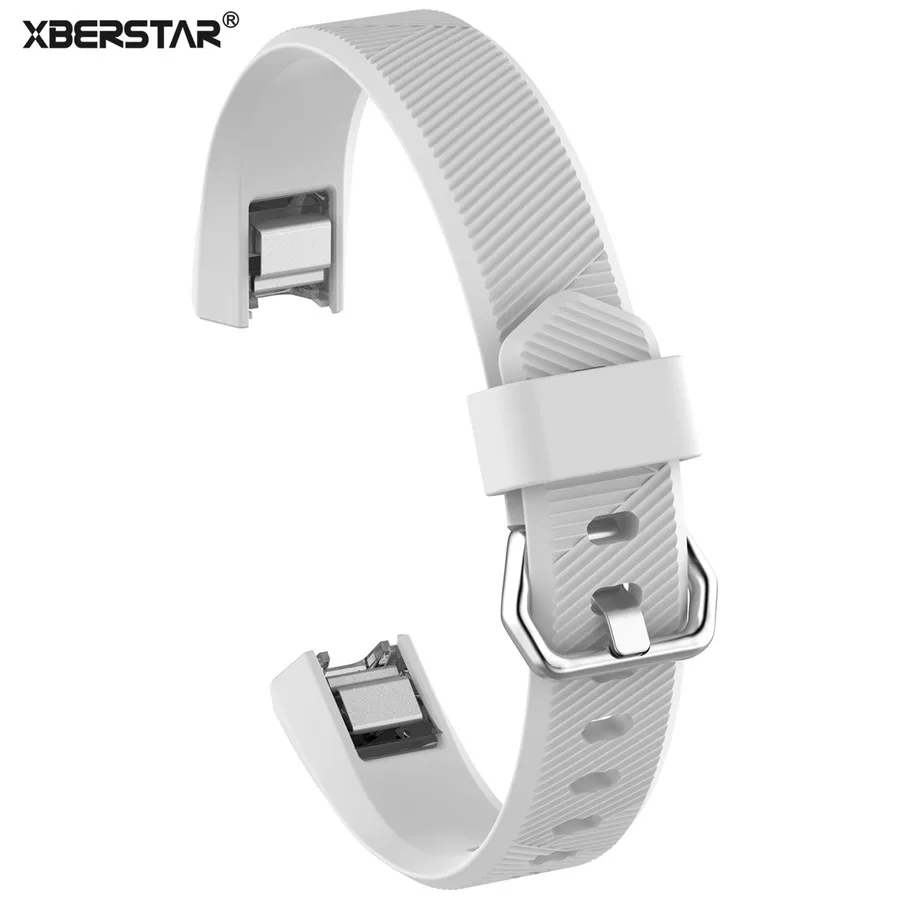Силиконовый ремешок XBERSTAR унисекс Браслет Для Fitbit Alta HR сменный фитнес С