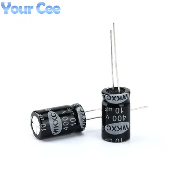 

10 pcs Electrolytic Capacitors 400V 10UF 10X17MM Aluminum Electrolytic Capacitor