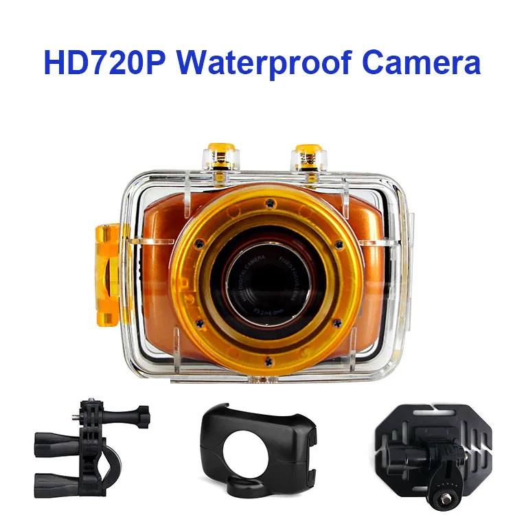 Winait HD 720P Водонепроницаемая Спортивная Экшн камера Одноразовая 1 77 &quotЖК