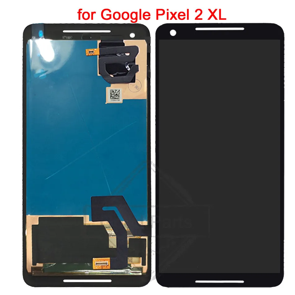 Amoled для 6," Google Pixel 2 XL lcd дисплей кодирующий преобразователь сенсорного экрана в сборе для 5,0" Google Pixel 2XL lcd Pixel2 замена экрана