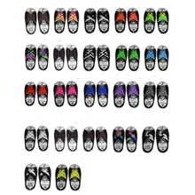 Новая мода, 16 шт./партия, унисекс, Спортивная беговая Обувь без галстука, шнурки, резиновая эластичная силиконовая обувь, кружевной ремешок, высокое качество