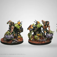 [Loong Way миниатюры] Corvus Belli Бесконечность 0430 Джо "SCARFACE" Тернер 32 мм Металл Миниатюрный