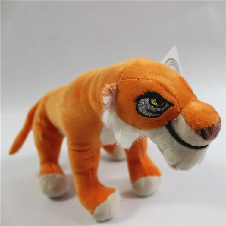 Шерхан тигра 20 см оригинальная плюшевая игрушка Книга джунглей Мягкая кукла супер мягкий