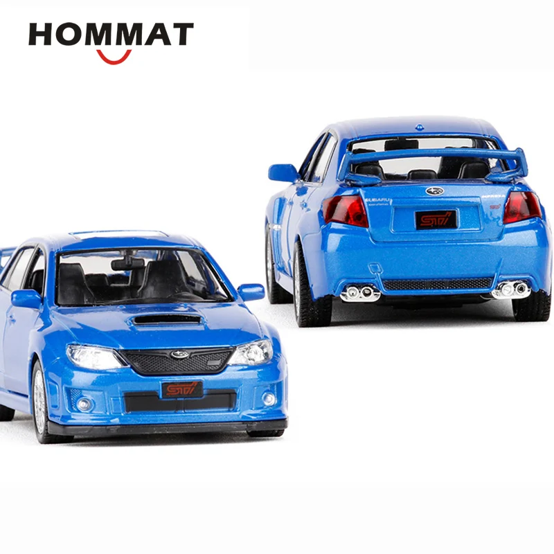 HOMMAT моделирование 1: 1 Subaru WRX STI автомобиль сплава литье под давлением игрушка