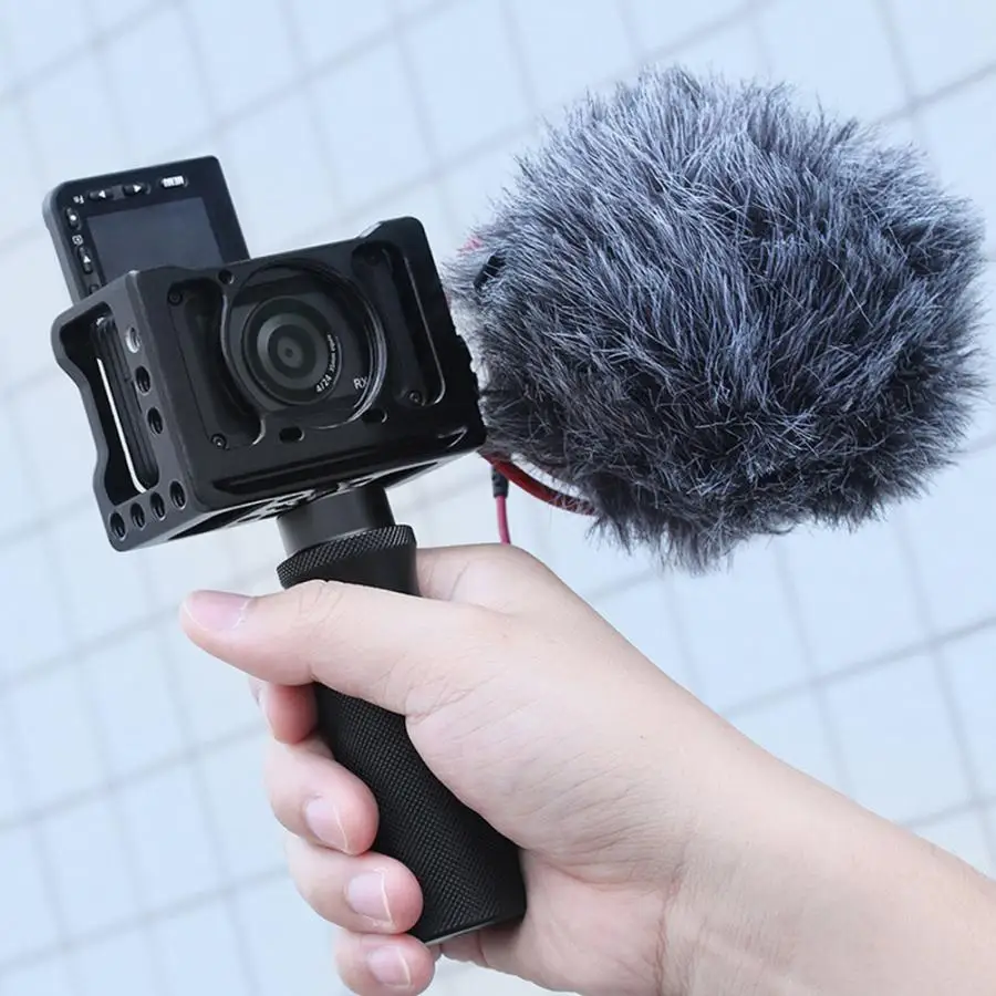 Защитный Алюминий сплав Камера Крепление-сетка для sony RX0 II с несколькими 1/4 дюйма резьба