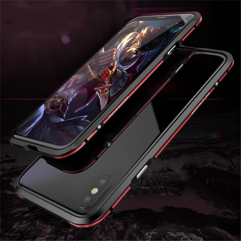 Original LUPHIE Phone Cases For iPhone X Luxury Slim Metal Aluminum