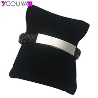 New Fashion plain cuff bangles in stainless steel material shiny fashion women wide cuff bangle bracelet