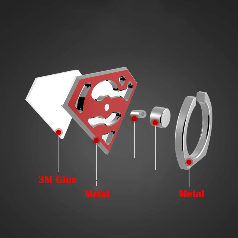 Mobile Phone Holder Repeated Stick Metal Aluminum 360 Rotating Portable Universal Cell Phone Tablet PC Stand Finger Ring Holder Mobile Phone Holder Repeated Stick Metal Aluminum 360 Rotating Portable Universal Cell Phone Tablet PC Stand Finger Ring Holder