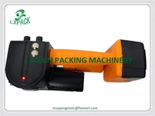 electric bander combination tool applies polypropylene polyester strapping friction weld joint technology to join the strap ends