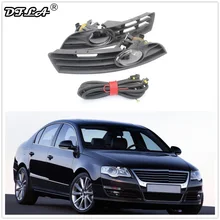 For VW Passat B6 3C 2006 2007 2008 2009 2010 2011 Car styling Front Halogen Fog