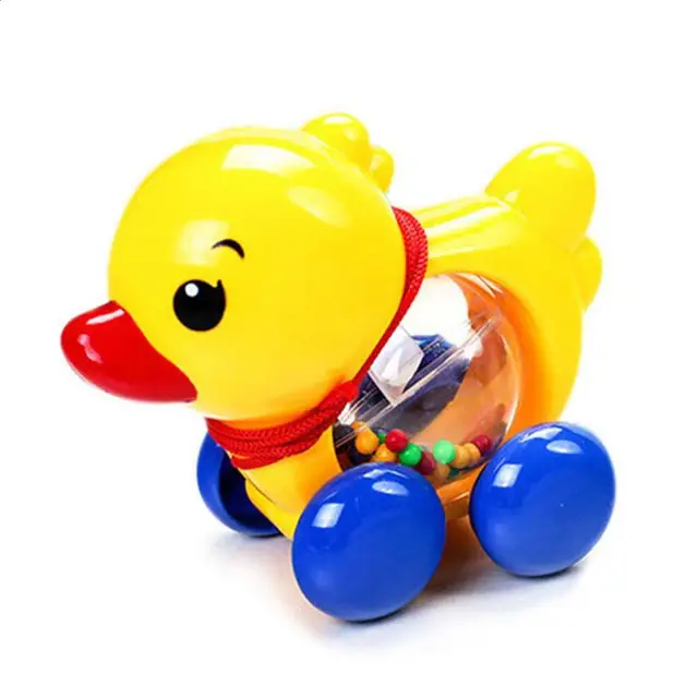 Rattles Duck Baby Animal Unisex Shaking Kids Animals 2Years Above Rope