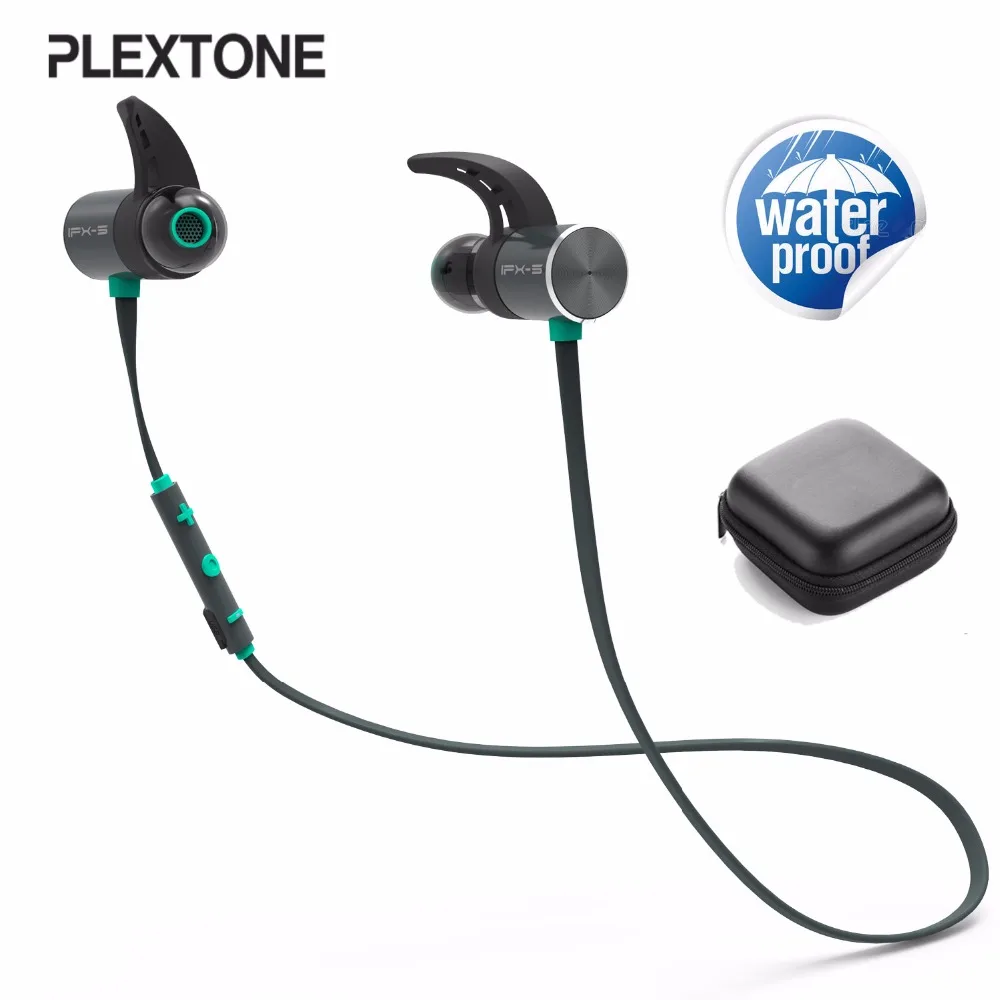 BX343 Беспроводная Bluetooth 4 1 Гарнитура IPX5 водонепроницаемые Magetic наушники стерео