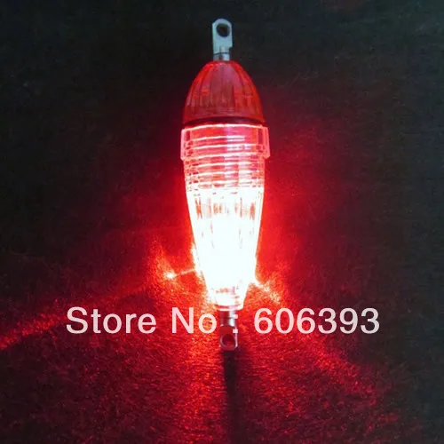 

M112- New 10Pcs/lot LED Mini Deep Drop Underwater Fishing Squid Bait Lure Light Red Flashing