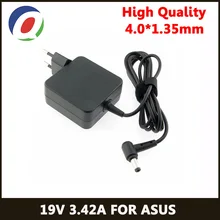 QINERN EU 19V 3.42A 65W 4.0*1.35mm AC Charger Laptop adapter For  ASUS X550C Tablet Battery Power Supply 