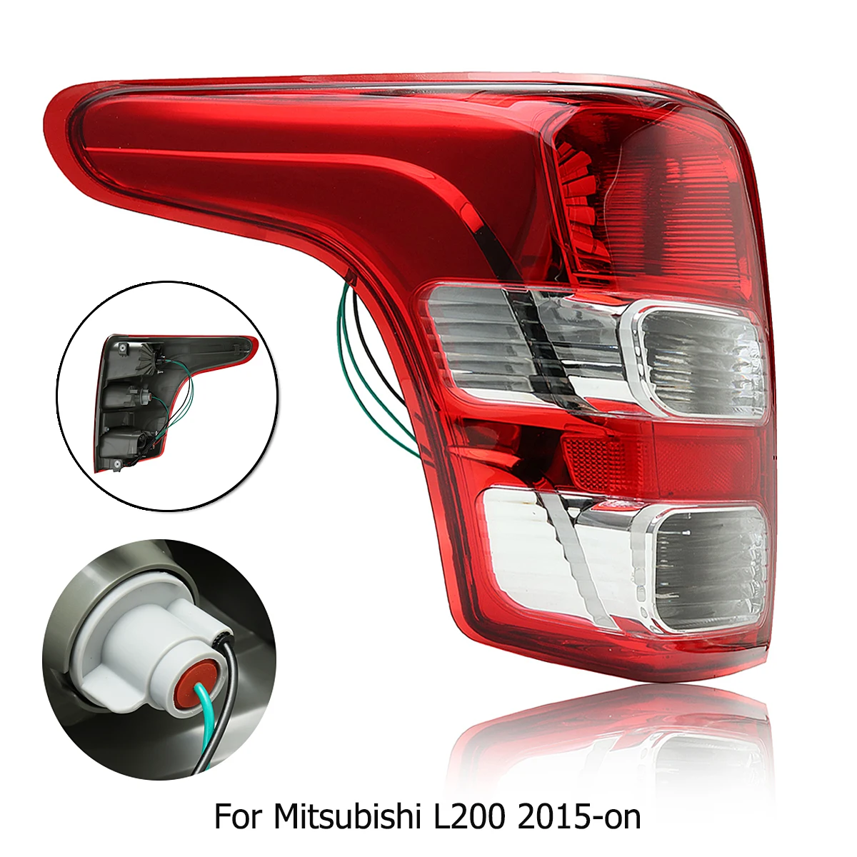 

Red Tail Light Lamp Left Side for Mitsubishi L200 2015-on for Triton for Fiat for Strada