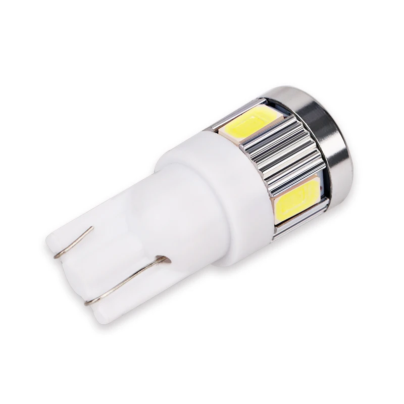 2X SMD5630 6 светодиодов s T10 194 168 W5W автомобильный парковочный Свет светодиодный