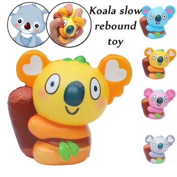 

New 12cm Cute Koala Cream Scented Toy Slow Rising Strap Kid Toy Gift For Children Adults Relieves Stress Anxiety 6.27