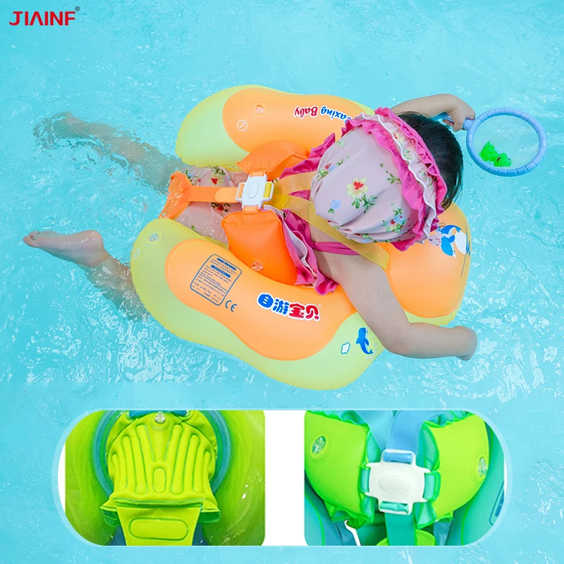 Best  2019 New baby swimming ring Inflatable buoy Circle Infant Floating Kids tube Pool float Bathing toy