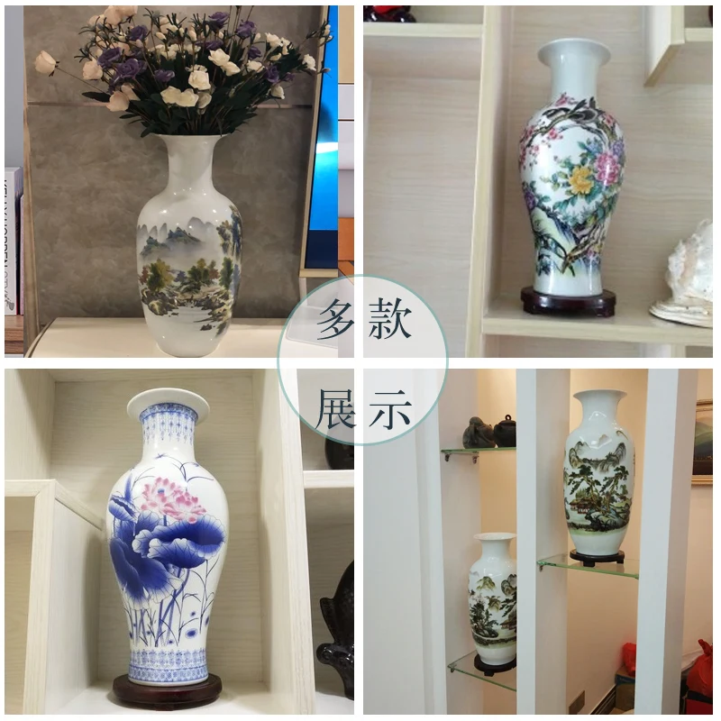 OUSSIRRO Цзиндэчжэнь керамические вазы декоративная ваза для гостиной Цветочная композиция современный дом простой ТВ шкаф Рождественский подарок