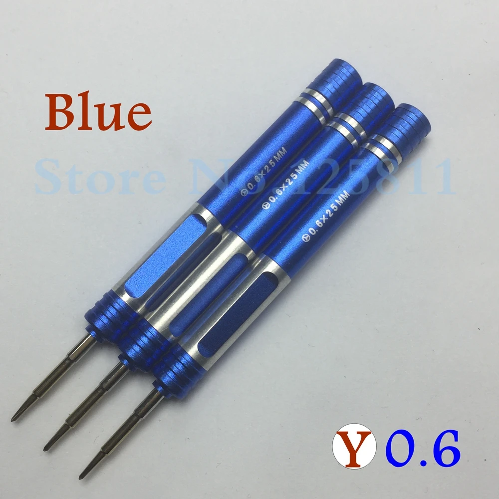 

Call Phone Tools Precision Screwdriver S2 Steel Key 0.6 Y x 25mm Tri-wing For iPhone 7/7PLUS Screws Dedicated 500pcs/lot