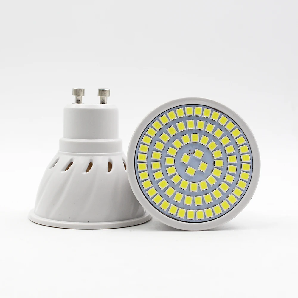 

E27 LED Bulb GU10 LED Lamp Bombillas 220V SMD 2835 MR16 Spotlight 36 60 80LEDs Candle Lamparas Lights for Home Decoration Light