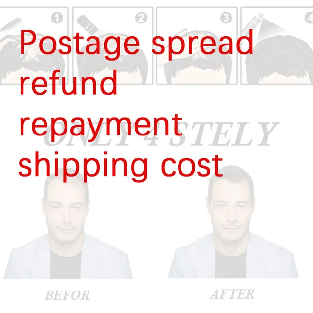 

Postage spread refund repayment hair fiber please pay the money same as you want thanks for your kindly order