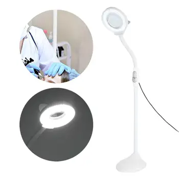 

Floor Stand Tattoo LED Cold Light Magnifier 5X Magnifying Eyeliner Manicure Light Tattoo Tools Facial Light For Beauty Salon
