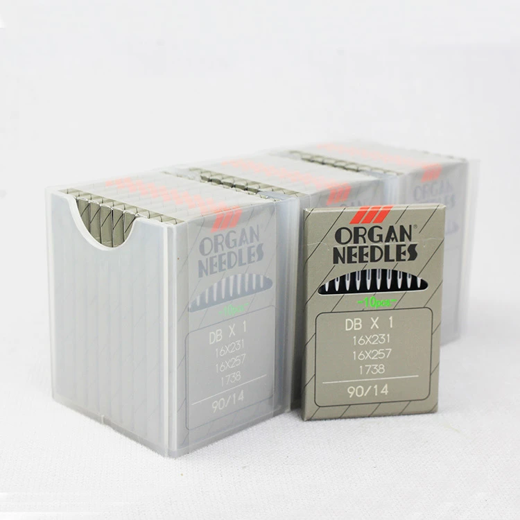 10pcs needles(1packet) High Quality ORGAN NEEDLES DBX1,90/14,Industrial Lockstitch Sewing Machine ,Singer.JUKI brother