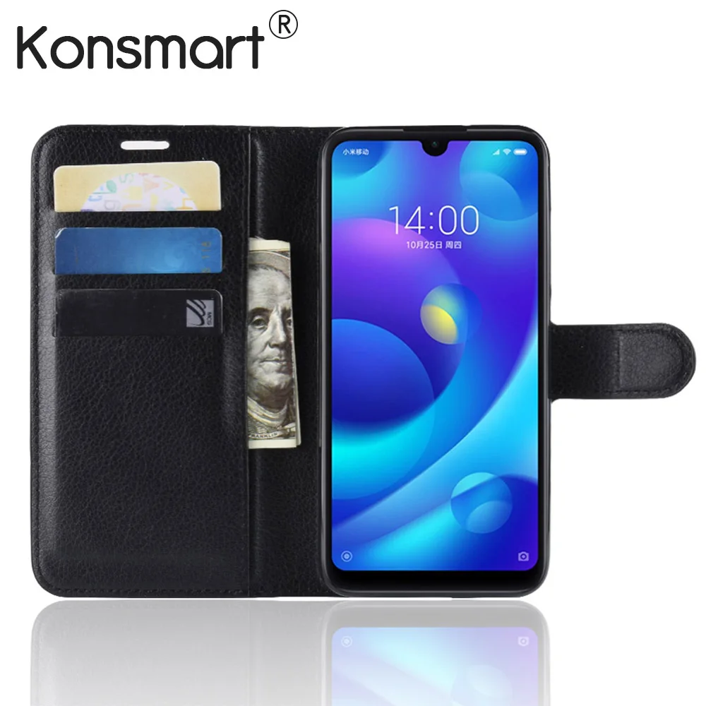 Чехол KONSMART для Xiaomi mi Play, 4 ГБ, 64 ГБ, кошелек, чехол-книжка, задняя крышка, mi Play, флип-чехол из искусственной кожи, чехол для телефона s 5,8", подставка, бампер