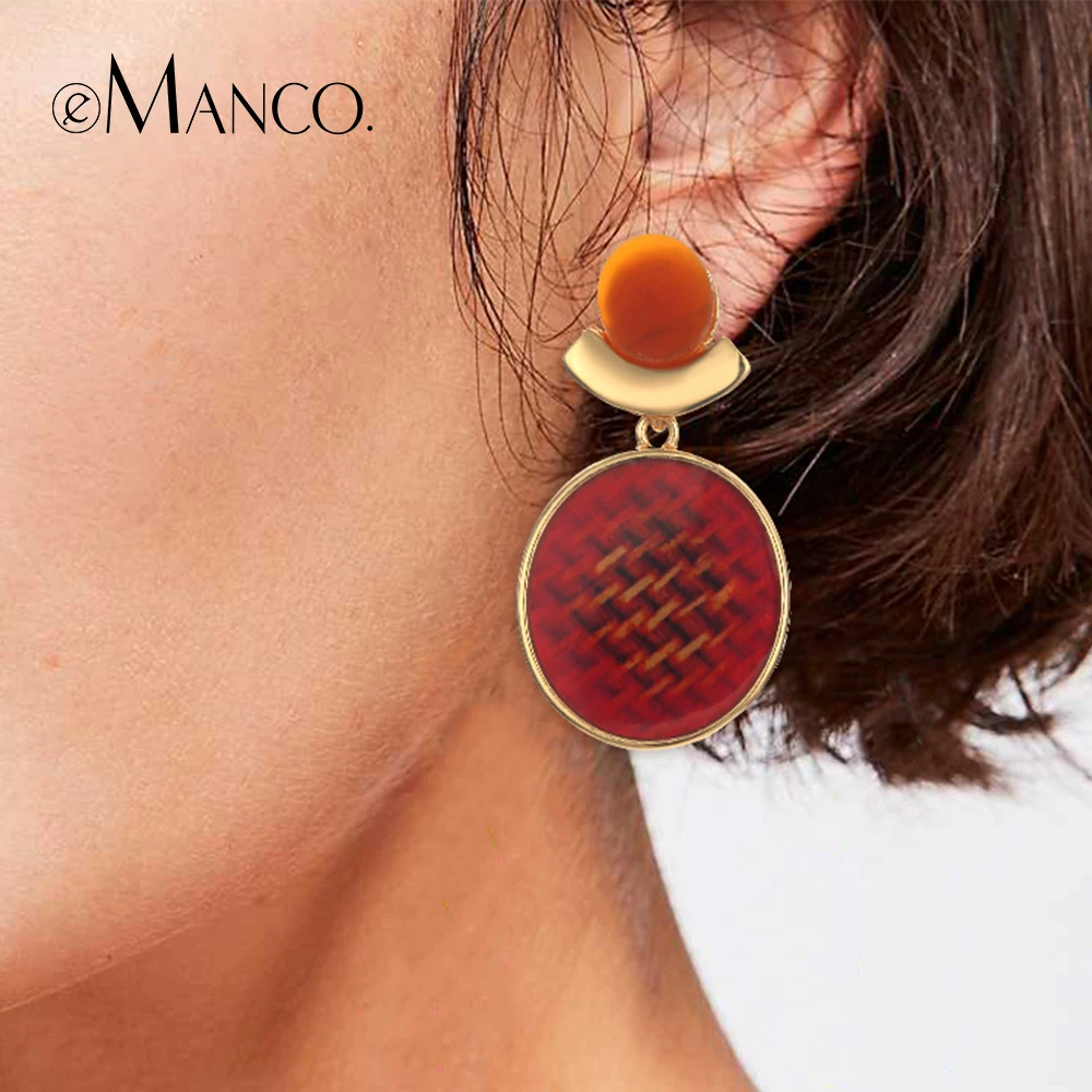 Серьги в этническом стиле  e-Manco - Алиэкспресс