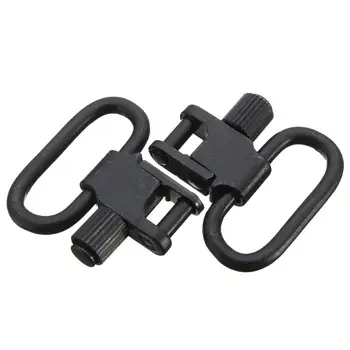 

2Pcs Quick Detach Sling Swivels Stud 1'' Hunt Accessories Kit with Tri-Lock Adjustable Sling Swivel Holde For Gun Rifle Hunting
