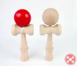 Бесплатная доставка длина 18*5.5 см Kendama Бал японской традиционной древесины игры игрушки детские развивающие подарки 2 шт./лот
