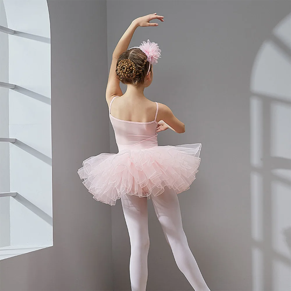 New Ballet tutu Dress, Girls Dance Clothing Kids Trainning, Princess Skirt Costumes,Gymatics Leotards Dance Wear