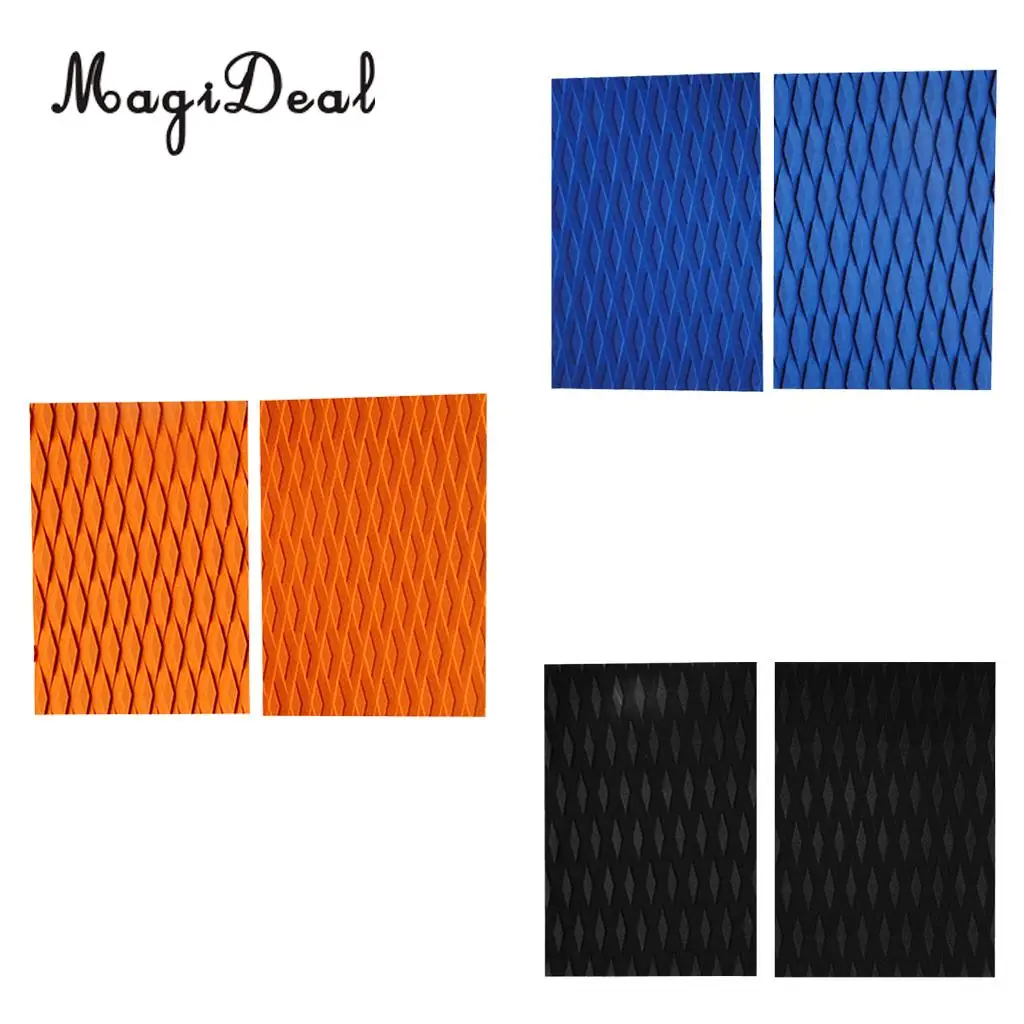 2 Pieces EVA Traction Pad Surf SUP Deck Grip Mat for Surfboard Kiteboard Bodyboard 3 Colors Surf Pads Surfing Accessories 2 Pieces EVA Traction Pad Surf SUP Deck Grip Mat for Surfboard Kiteboard Bodyboard 3 Colors Surf Pads Surfing Accessories