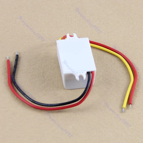 Новый водонепроницаемый конвертер постоянного тока 12V Step Down до 5V 3A 15W модуль