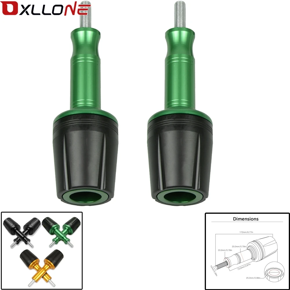 

Motorcycle Frame Crash Pads Engine Case Sliders Protector Falling Protection CNC Aluminum For Kawasaki Z900 Z 900 2016-2018