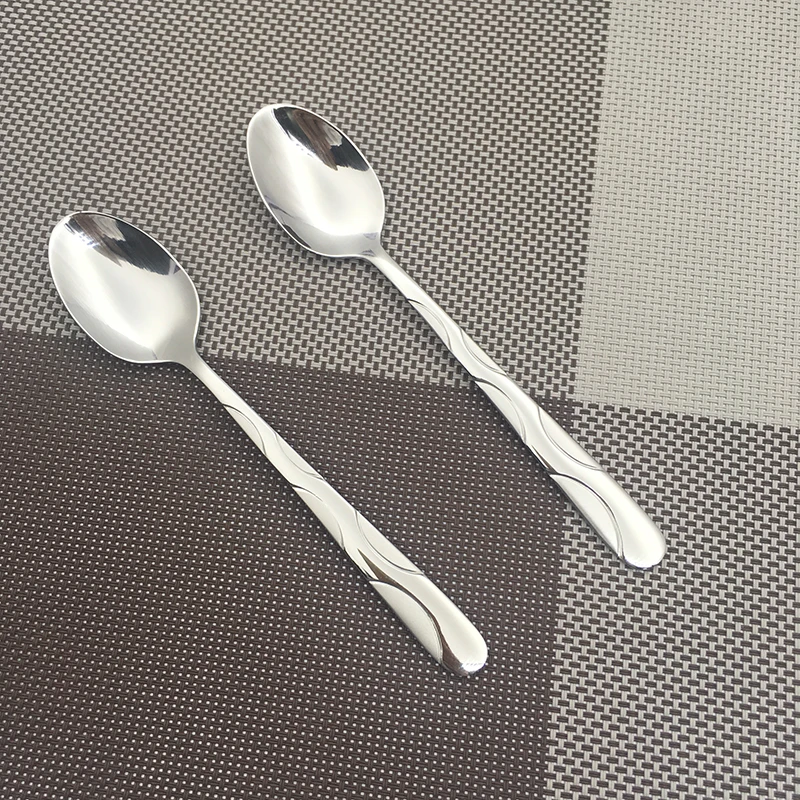 stainless steel teaspoon  (2)