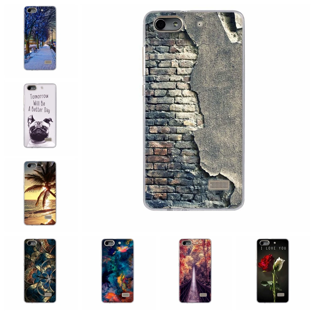 

TPU Case For Honor 4C Soft Cover Silicone Fundas For Huawei Honor 4 C G Play CHM-CL00 Painting Case For Huawei G Play Mini Coque