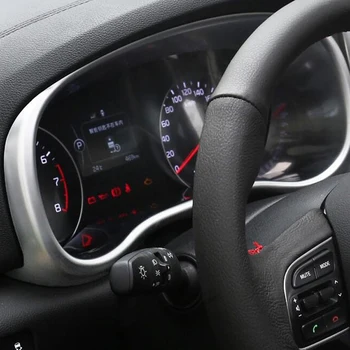 

For KIA Sportage KX5 2016 2017 2018 Car Styling Interior Dashboard Instrument Panel Screen Frame Cover Trim Decoration Sticker