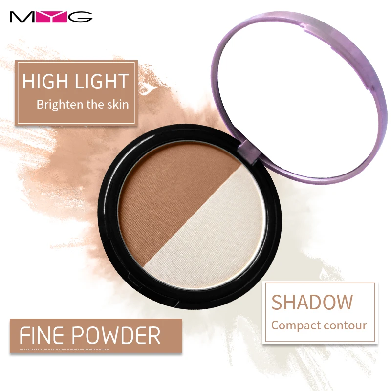 

Hot Selling Valentine's Day 3 Color Contouring & Powder Bronzer Palette Nude Face Contour Cosmetic FlawlessLong Lasting Bronzer