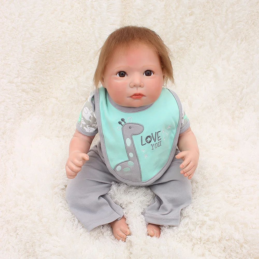 Новый дизайн reborn Детские куклы 20 "50 см Силиконовые reborn Детские куклы игрушки для ребенка подарок Bebes reborn poupee npk куклы