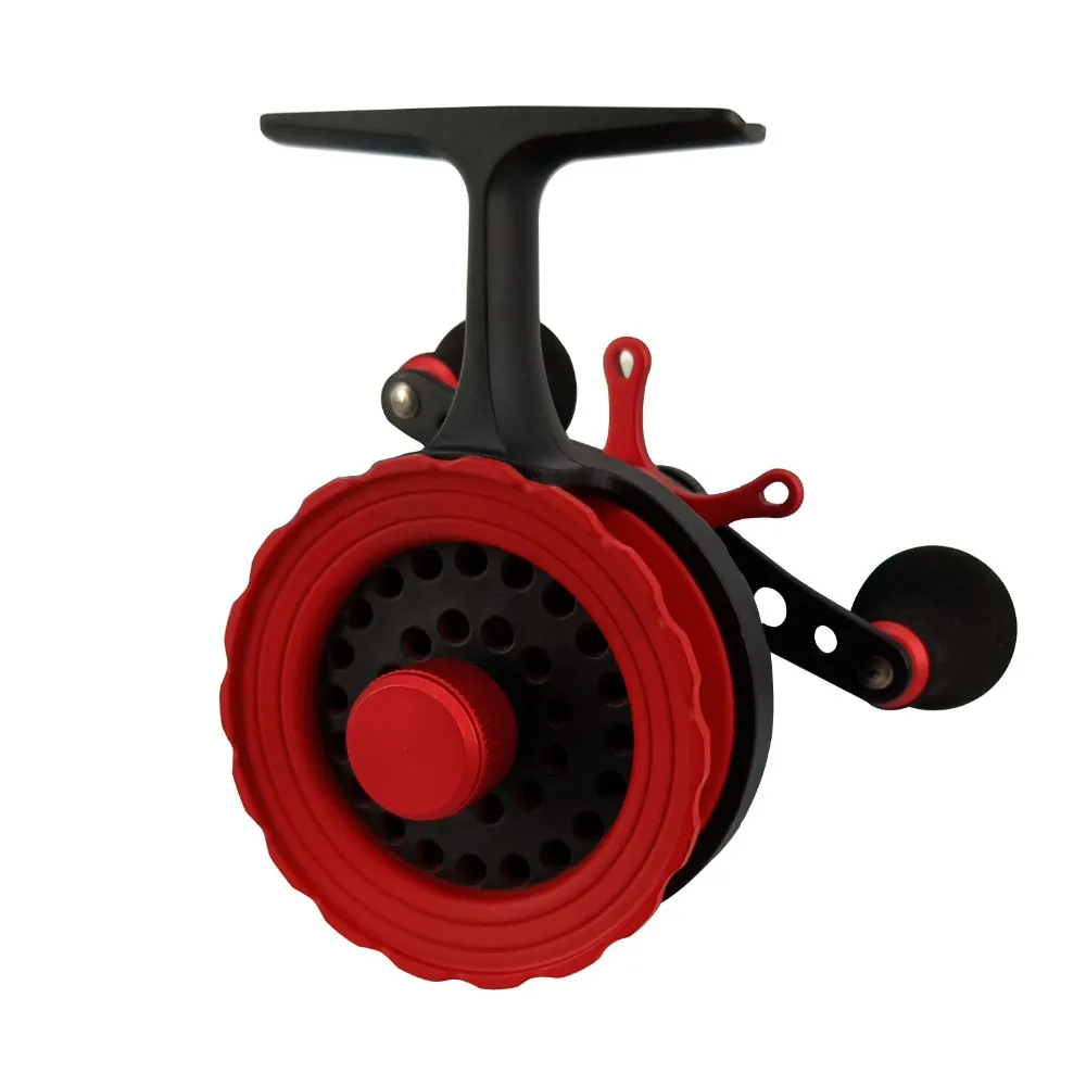 Aventik Smooth High Feet Design Graphite Ice Fishing Reel 2.61 4+1BB